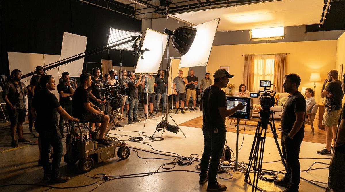 国产主播影视制作幕后视频