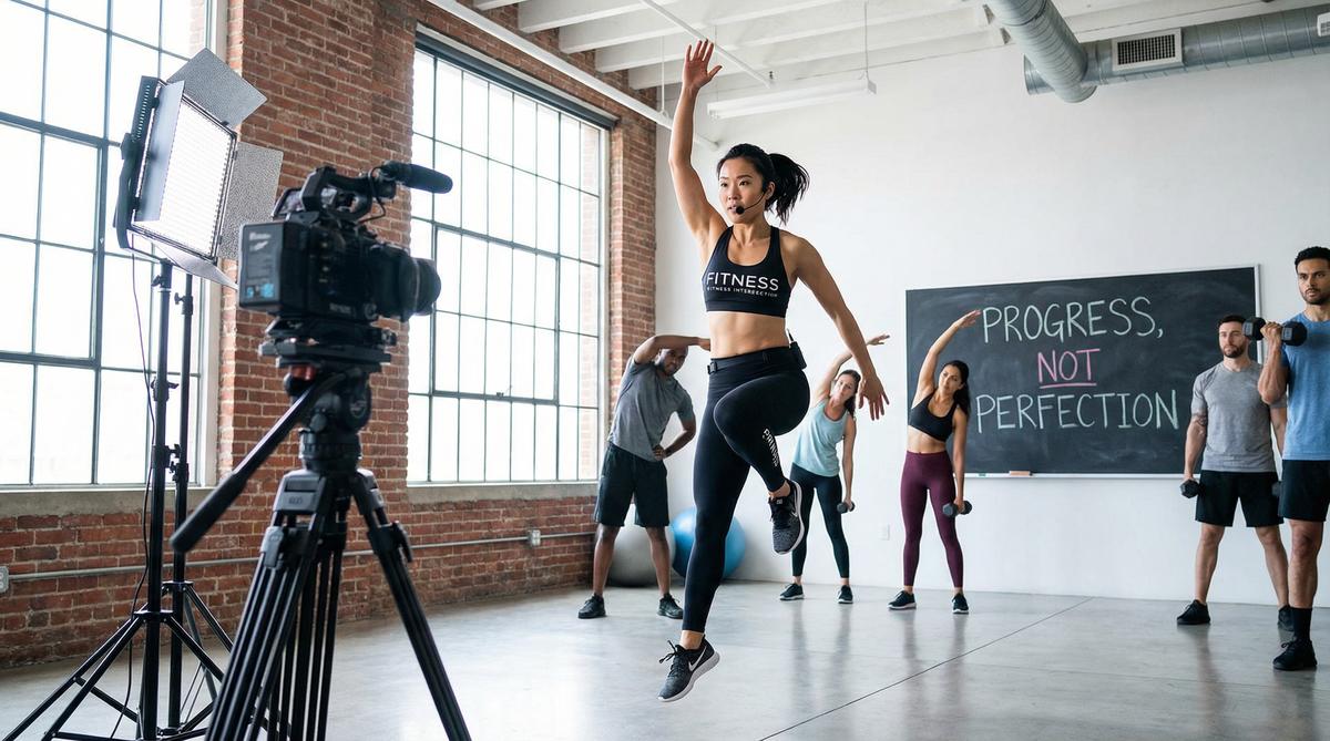 国产主播健身视频教程